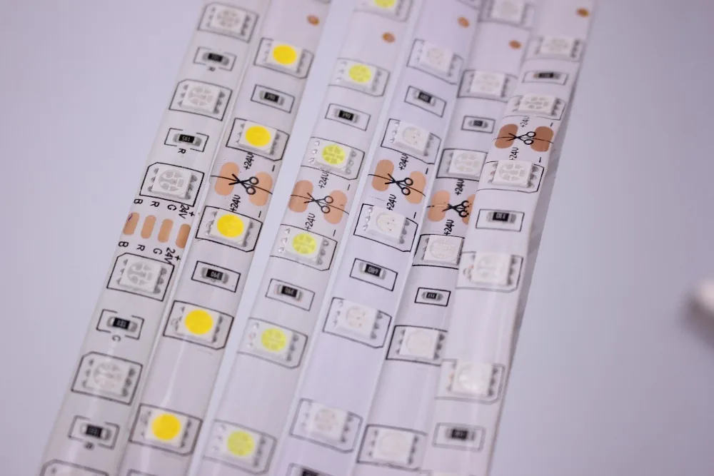 SMD 5050 RGB Светодиодная лента Водонепроницаемая 5 м 300 светодиодный DC 12 В 24 В CCT RGBCCT RGBW RGBWW белый теплый белый Fita светодиодный светильник гибкие полосы