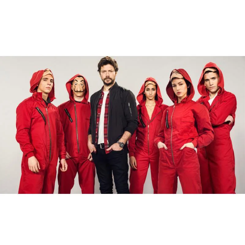 Сальвадор Дали Косплэй фильм 1 : копия маска деньги Heist House of Paper La Casa De Papel костюм +