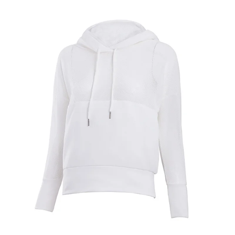 

Women Casual Loose Long Sleeve Hooded Fitness Pullovers Tops Fitness Sweatshirts