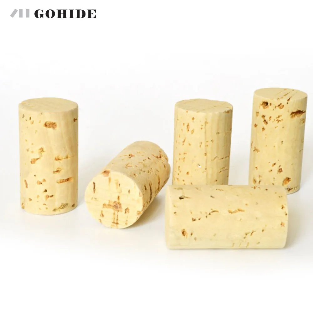 

Пробки для винных пробок, неиспользованные, прямые, натуральные, прочные, круглые, 10 шт./лот