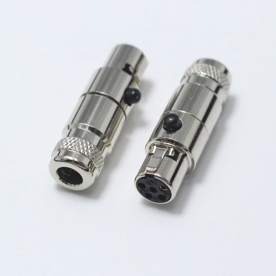 1 шт. мини XLR 5-контактный гнездовой разъем 5 P Аудио Микрофон монтаж шасси