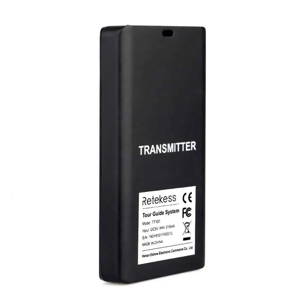 Retekess TT101 Wireless Transmitter 99 Channel 195-230 MHz Tour Guide System for Simultaneous Interpreting Meeting Teaching | Электроника