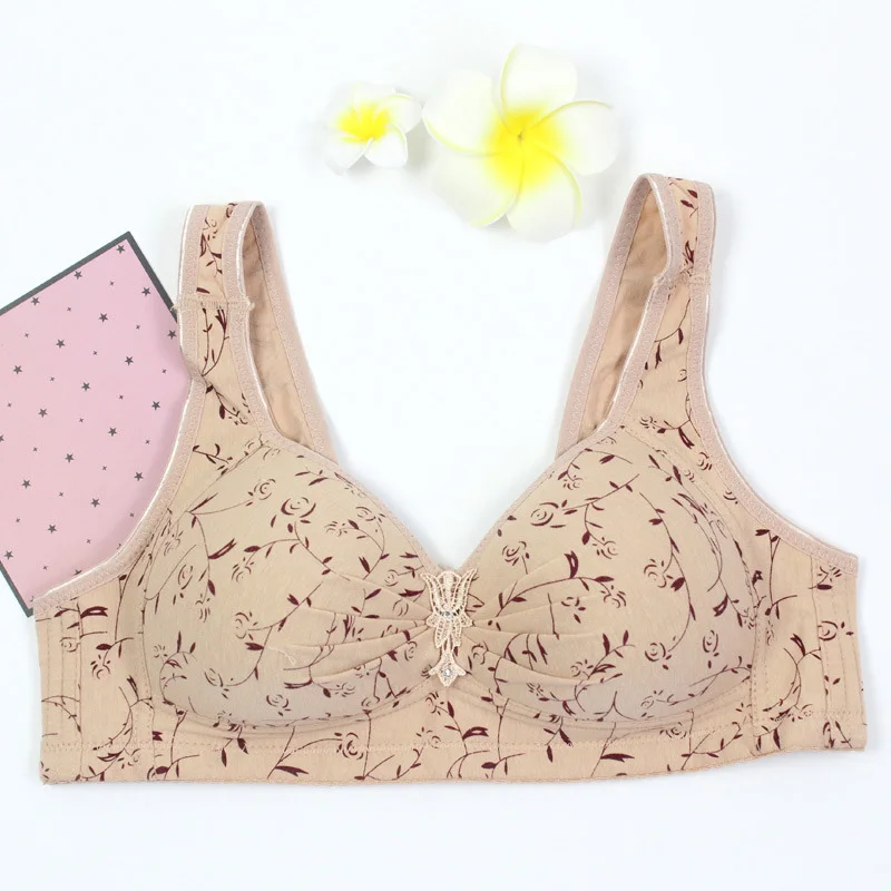 

Women Lady Bra Underwear Four-breasted Thin Push Up Wireless Breathable Brassiere NYZ Shop