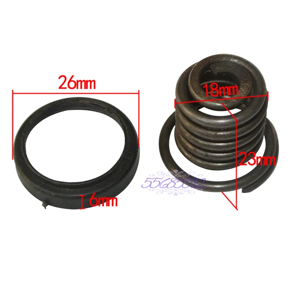 

Tapered Spring w/ Holder Shock-Absorber Spring For 4500 5200 5800 52cc 58cc Chinese Chainsaws Taurus