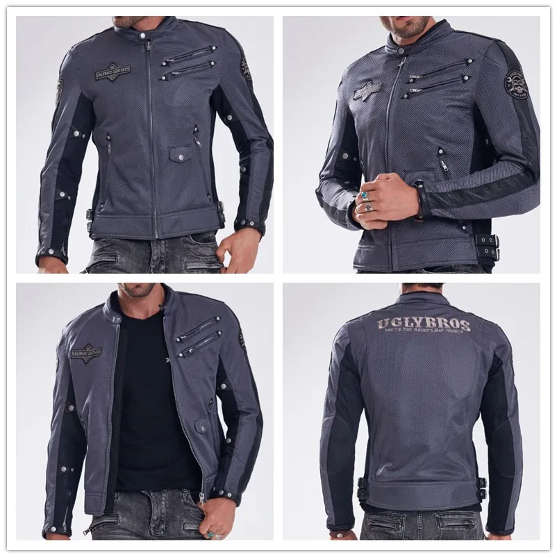 Мужская мотоциклетная сетчатая летняя куртка защитная дышащая для езды на