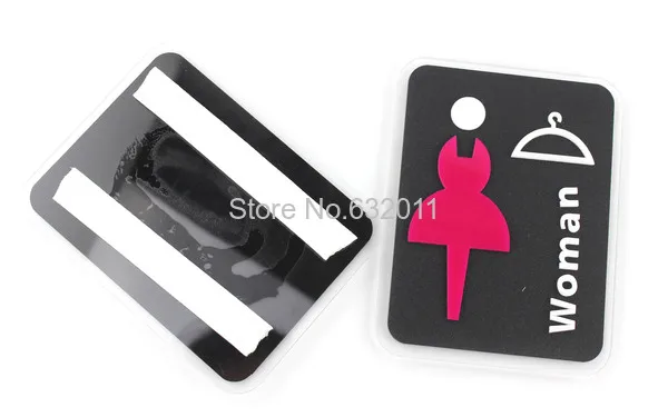 Акриловая дверная табличка для одежды раздевалка раздевалки настенные наклейки