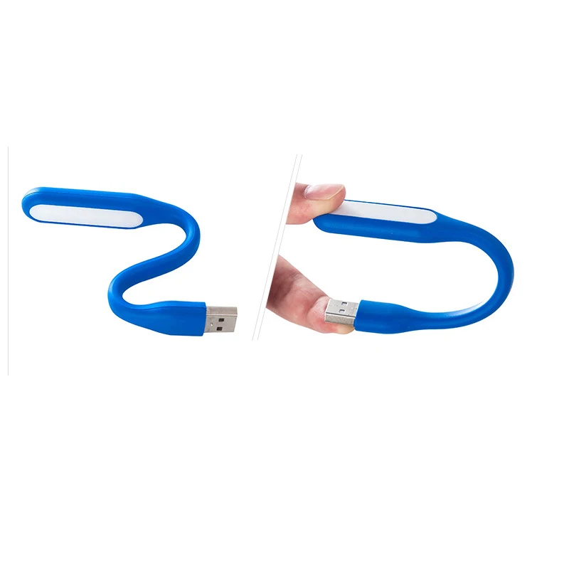 5 шт. гибкая USB светодиодный книга светильник LED Настольная лампа для чтения