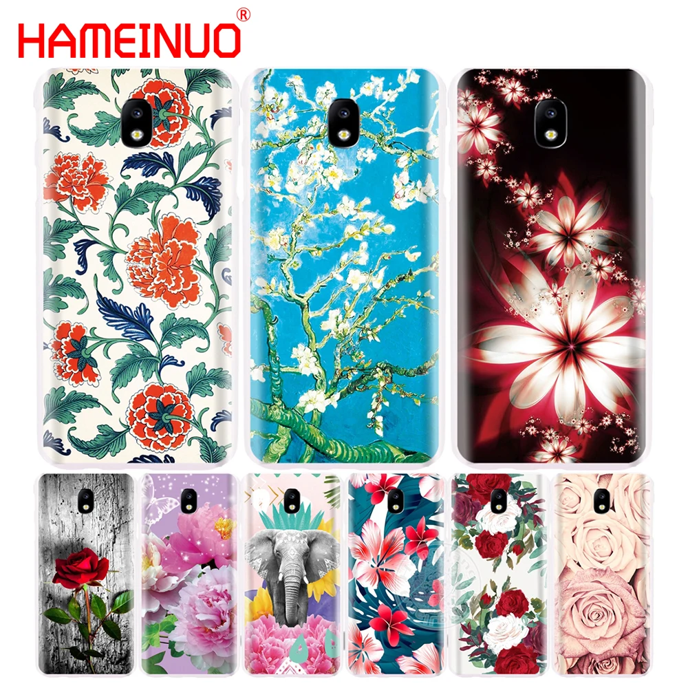HAMEINUO Красочный цветочный весенний чехол для девушки телефона Samsung Galaxy J3 J5 J7 2017 J527