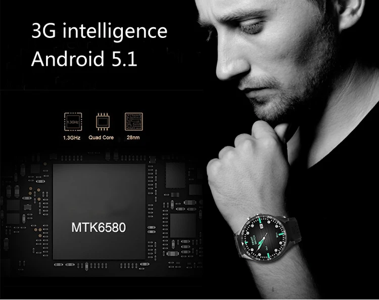 S99C Смарт Wach Bluetooth носимые устройства Android5.1 трекер сердечного ритма Поддержка 2G/3g gps телефон Smartwatch PK GT08 KW88 kw18