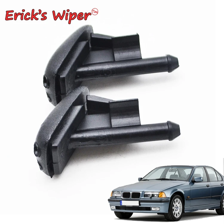 Erick's Wiper 2Pcs Front Windshield Washer Jet Nozzle For BMW E36 318i 318is 318ti 323i 323is 325i 325is 328i 328is | Автомобили и
