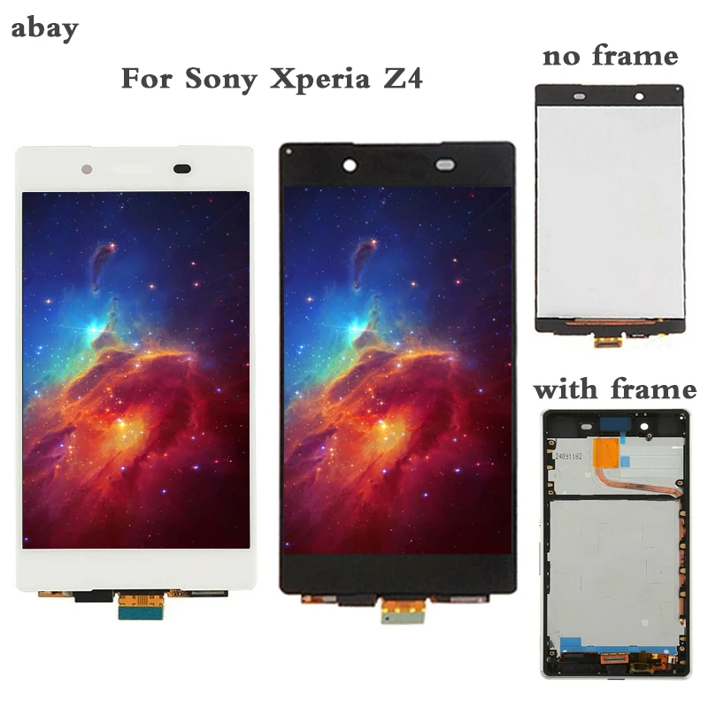 Сменный сенсорный ЖК-экран 5 2 дюйма для SONY Xperia Z4 Z3 + E6533 E6553 | Мобильные телефоны и