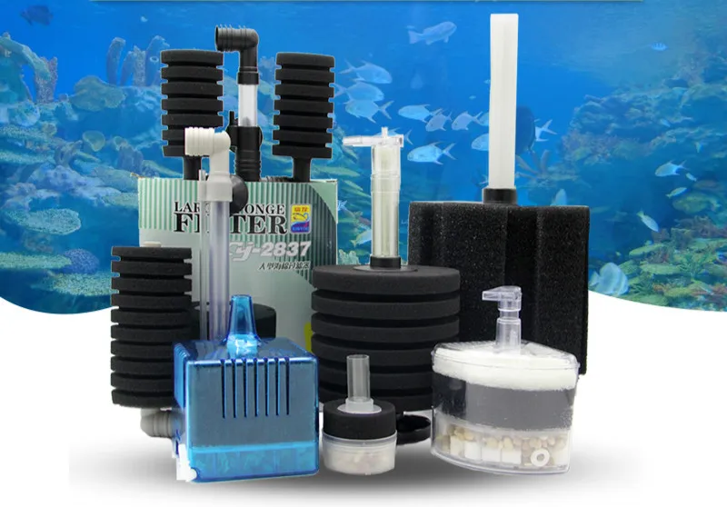 

1PCS Fish tank aquarium water goblin suction toilet filter ouble head sucker water goblins