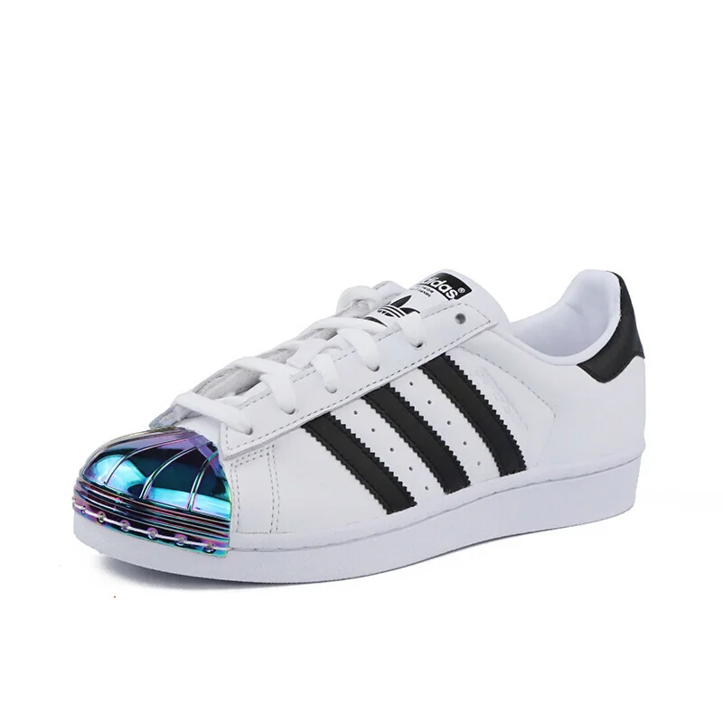Оригинальный Новое поступление 2018 Adidas Originals Superstar Для женщин Обувь для