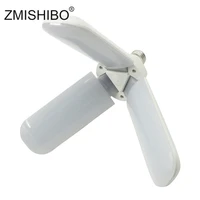 zmishibo 110v 220v 45w e27 led bulb energy saving lights bright foldable fan blade angle adjustable livingroom ceiling lamp ce