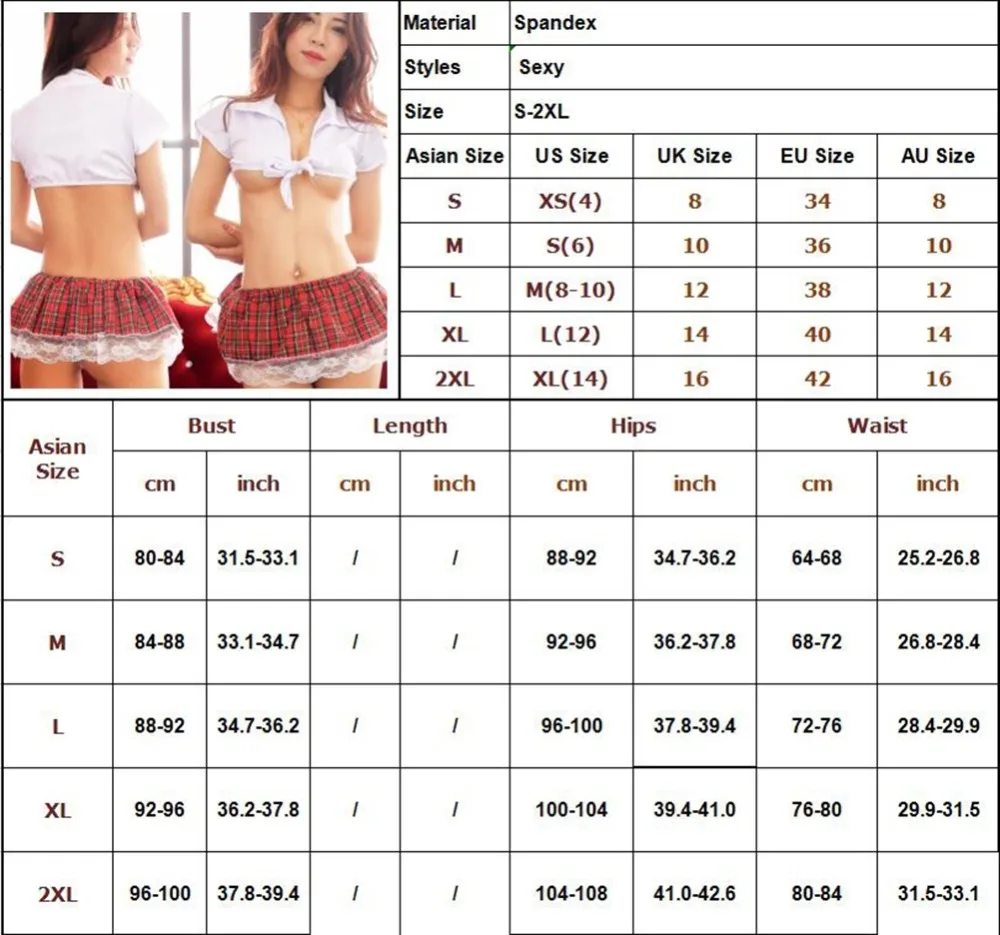 Шотландская плиссированная юбка косплей Студенческая форма сексуальное белье