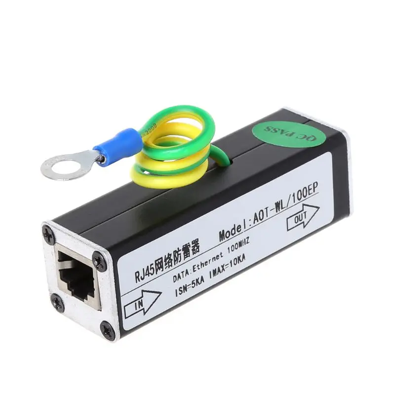 Сетевое оборудование для мониторинга RJ45 камера Молниезащита от перенапряжения