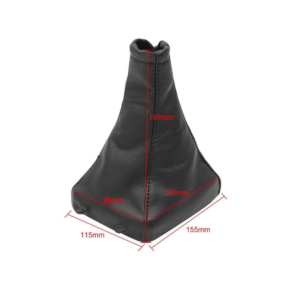 Vauxhall Opel Astra G Mk4 Coupe 1998-2003 2000-2005 черная автомобильная ручка переключения передач, накладка на багажник, кожаный чехол переключения передач
