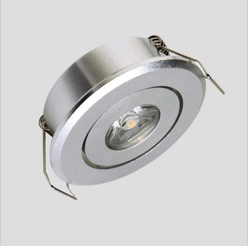 20pcs/Lot 1W 3W Mini LED downlight white round ceiling spot lights 85-265V led panel light Recessed Aluminum lamp Warm White