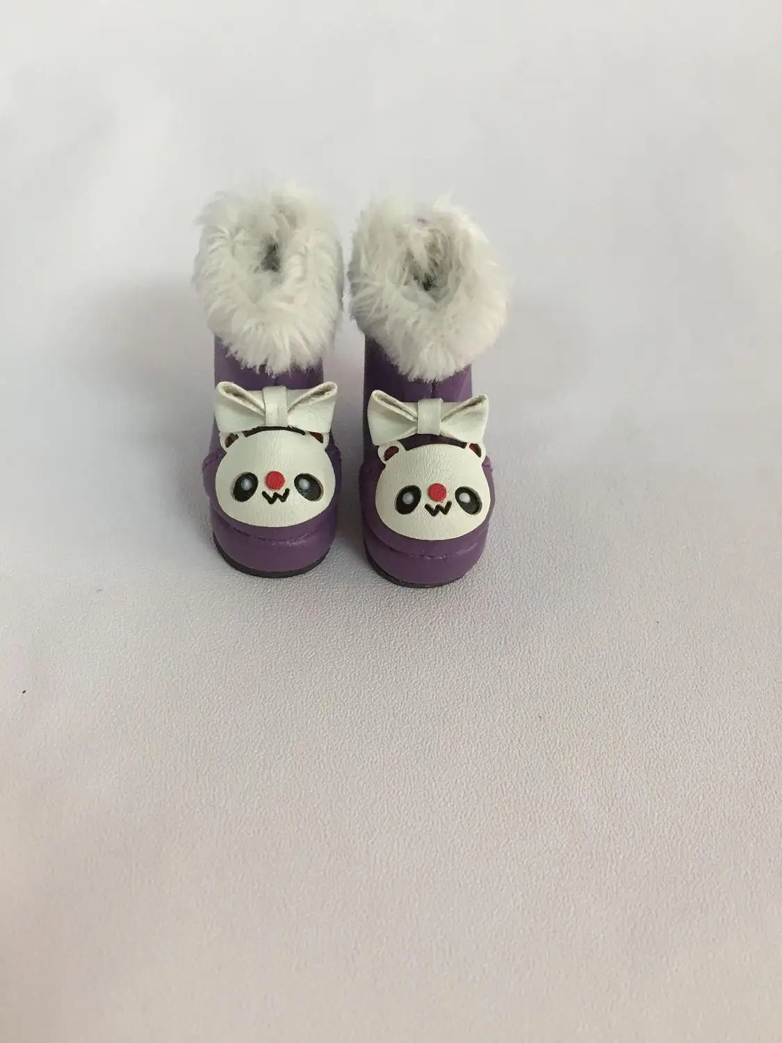 Обувь для blyth, Azone, куклы OB, кукла licca, Lati bjd кукла Tang kou и т. Д. Длина: 3 см - Цвет: purple