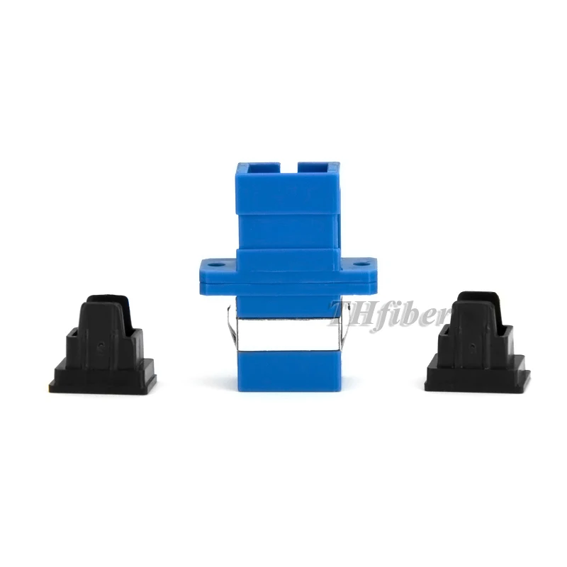 50 шт. SC адаптер симплексный одиночный волоконный соединитель SC/UPC Волоконно