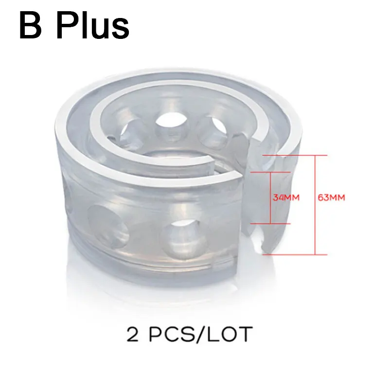 B Plus Type 2 шт., автомобильный амортизатор, подвеска, автобуфер, пружинные бамперы, аксессуары для питания, авто-буферы, подушка, авто \ x2d буферы, автомобильный Стайлинг - Цвет: B Plus Type