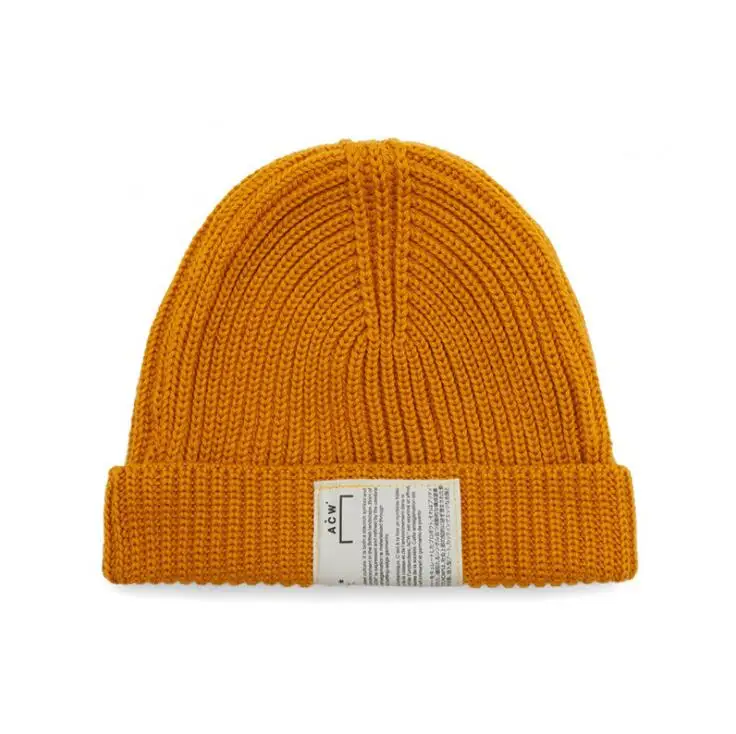 picture color ss новая лучшая версия 18FW хип-хоп ACW A-COLD-WALL вязаная шапка модная мужская wo Мужская Осенняя зимняя kanye vete Мужская ts бейсболка - Цвет: picture color