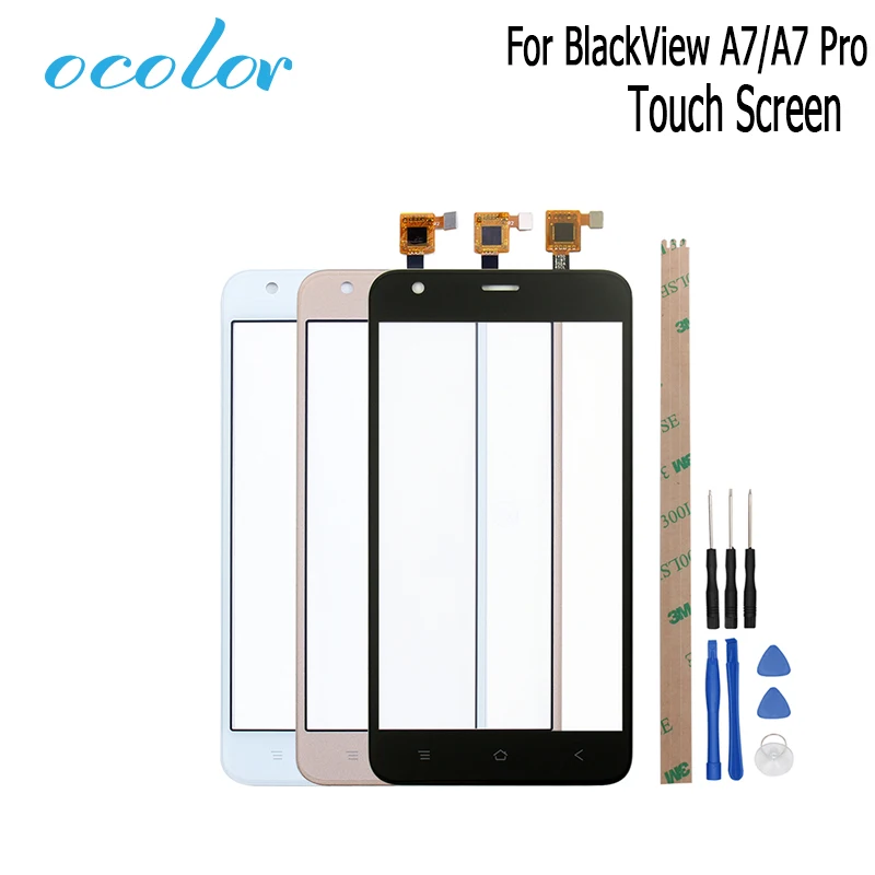Ocolor для Blackview A7 Pro Сенсорный экран ремонта сенсорного экрана Запчасти touch Scrreen