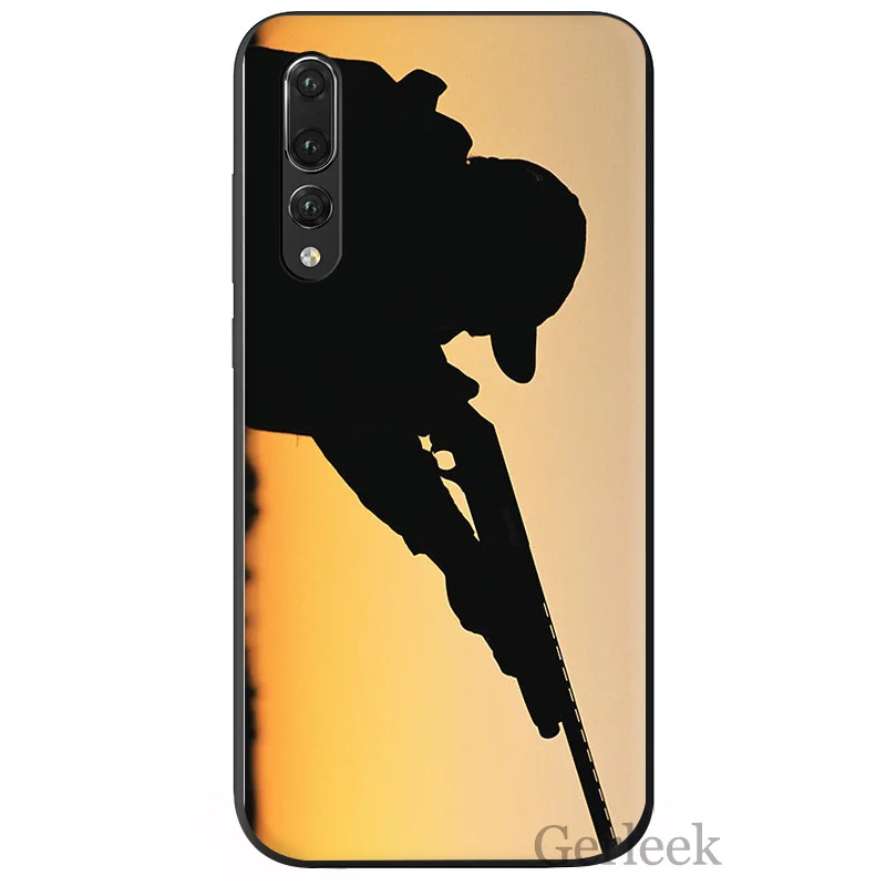 Чехол для мобильного телефона с принтом охотничьих животных и рыбаков Huawei P Smart P30