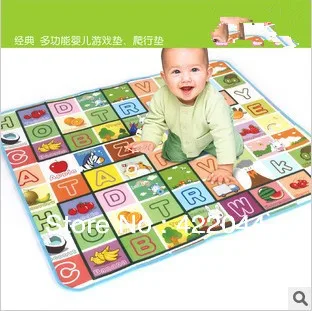 Free shipping 130*180*0.5CM Environmental protection material Baby Play Mats Crawl Gym Mats|mat bath|mat stackmat flower |