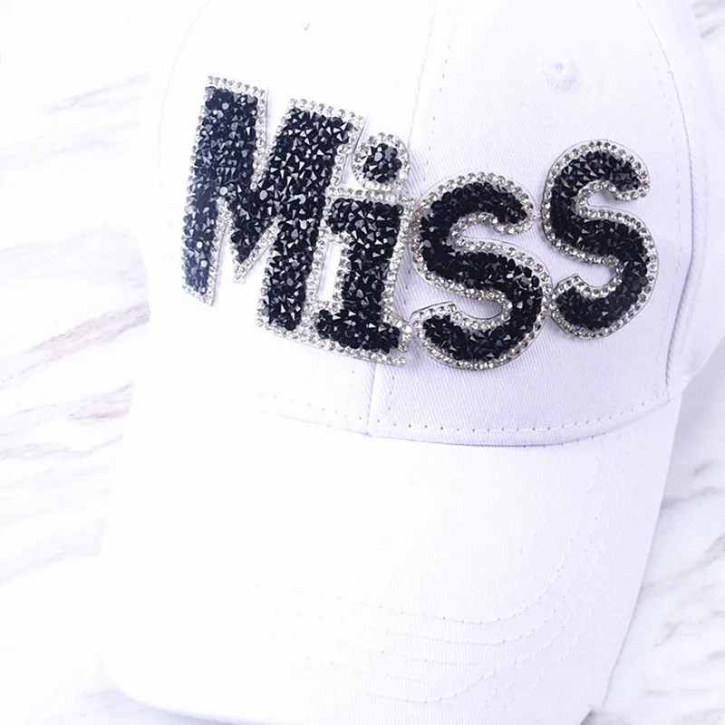 2 шт. нашивки значки с надписью Love Miss и стразами железные для одежды одежда обувь