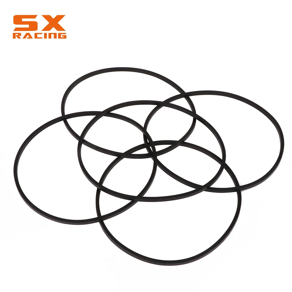 Черное уплотнительное кольцо сцепления для мотоцикла 5 шт. уплотнительные кольца
