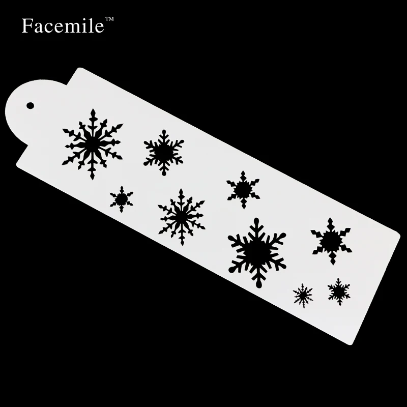 Снежинки снежинки цветы инструменты для украшения тортов трафареты формы - Фото №1