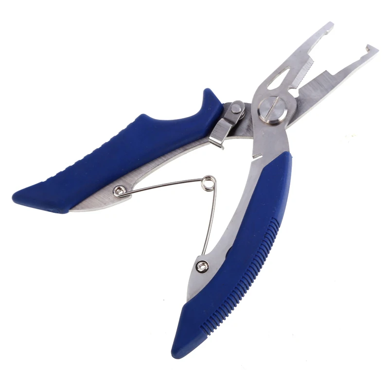 Голубые рыболовные плоскогубцы HiUmi аксессуары из нержавеющей стали для ловли