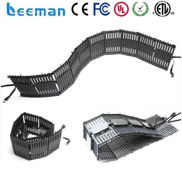 Leeman P10 P12 P16 P20 P31.75 P40mm полосы сетки P37.5 крытый полный цвет складной висит занавес