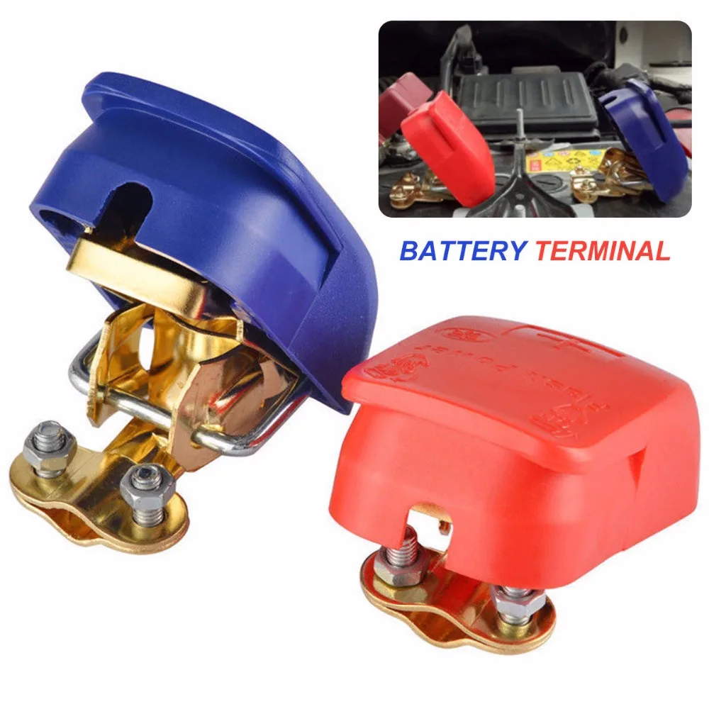 2 шт. Quick Release автомобильный аккумулятор клеммный разъем зажим прыжок свинцовый