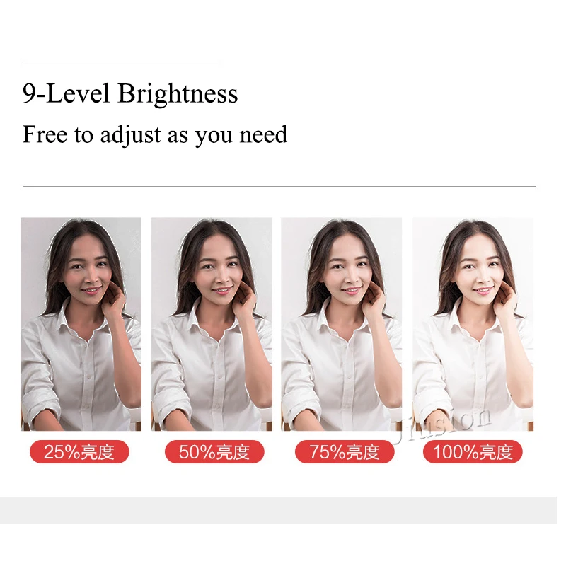 Светодио дный LED Selfie кольцо свет лампы и держатель телефона фото камера с