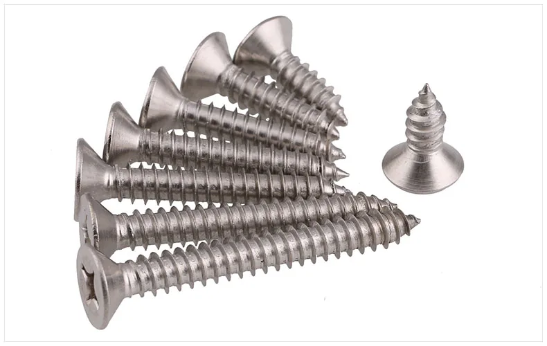 M1*3/5mm m1x3/5mm GB846 304 Stainless Steel Countersunk Sunk Head Tapping Screws Hot sale New styel | Обустройство дома