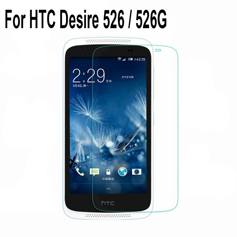 2.5D Закаленное стекло для htc Desire 526 Защитная пленка экрана 526G 9 H защитное