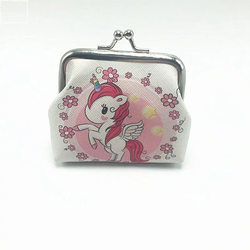 My Little Pony/ Кошелек для монет для девочек с единорогом, с пряжкой, женские короткие портмоне, кошелек хранилище, сумка