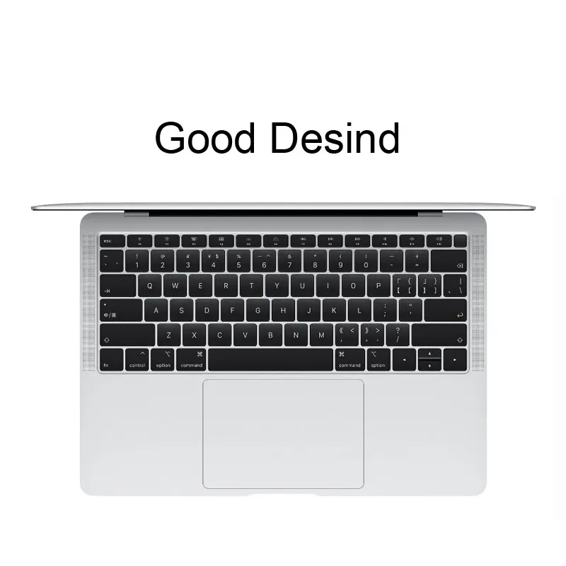 EASYA силиконовый чехол-клавиатура для Apple Macbook Air 13 A1932 с дисплеем retina Touch ID защита на английском языке