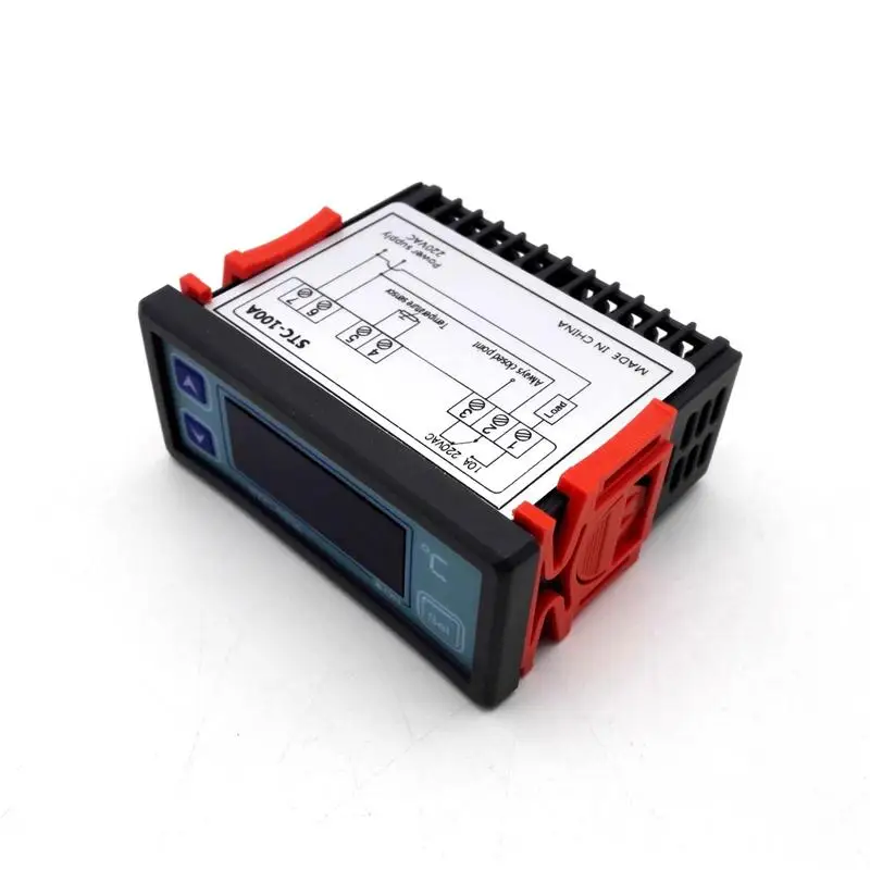 На STC-100-машина для морепродуктов, машина для холодной воды микрокомпьютер контроль температуры Лер переключатель контроля температуры