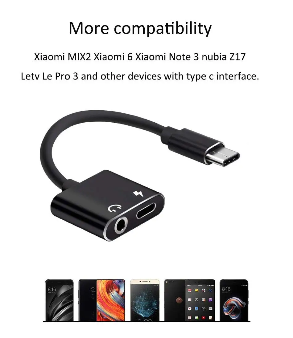 2 в 1 usb type C быстрый заряд кабеля до 3,5 мм гнездо для подключения наушников адаптер конвертер аудио Зарядка для Xiaomi Redmi Note 7 mi 9