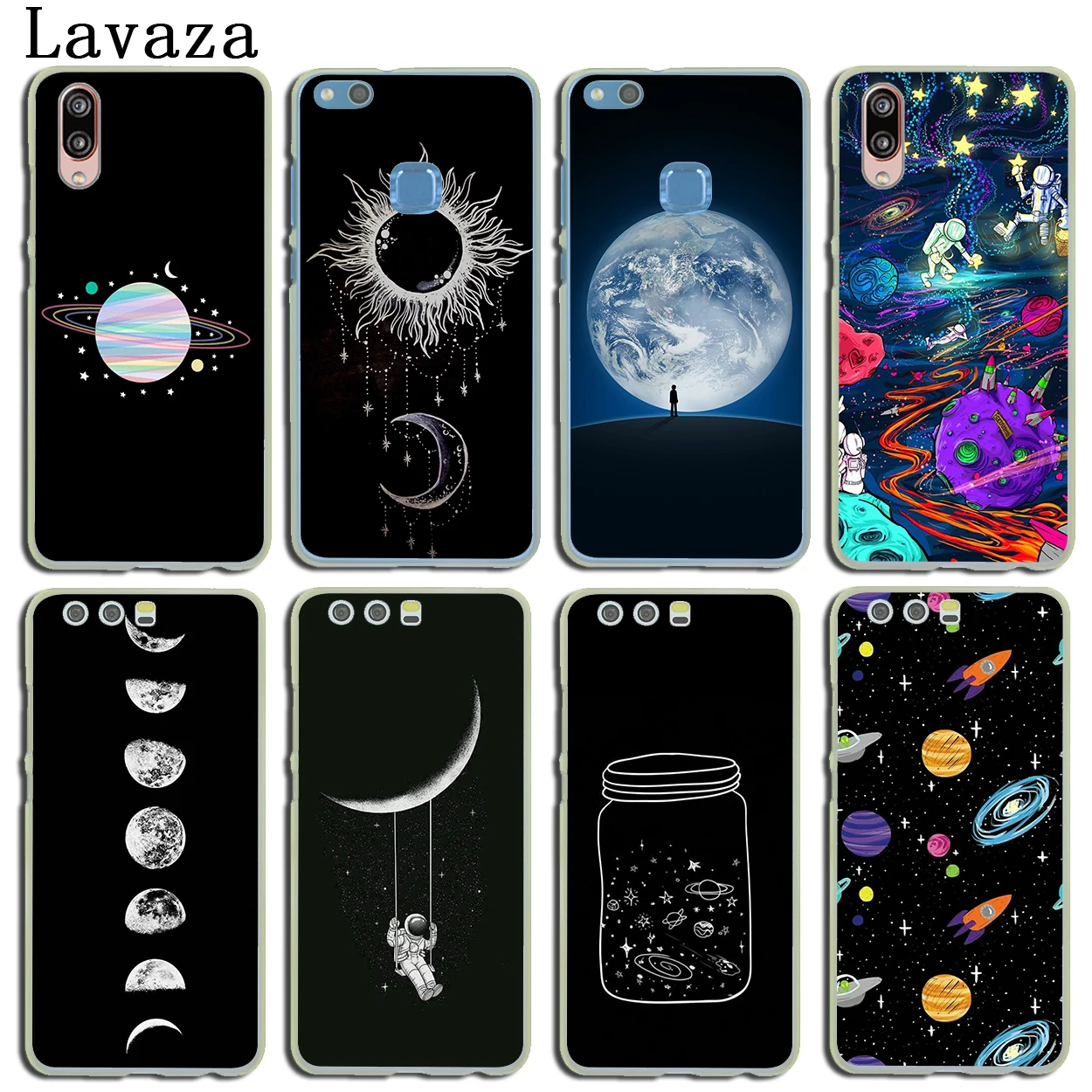 Lavaza Космос любовь солнце и луна звезда рисунок чехол для Huawei P30 P20 P9 P10 Plus P8 Mate 20 Pro