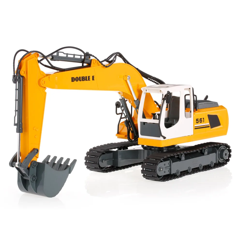 1:16 RC Escavator Автомобиль 2 4 ГГц 3 + сплав инструмент Инженерный пульт дистанционного