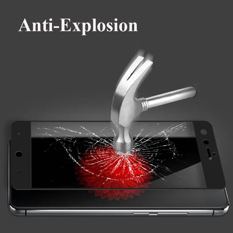 Закаленное стекло 2.5D HD для ZTE Blade V8 защитная пленка экрана Axon 7 Nubia Z11 Z17 Mini S