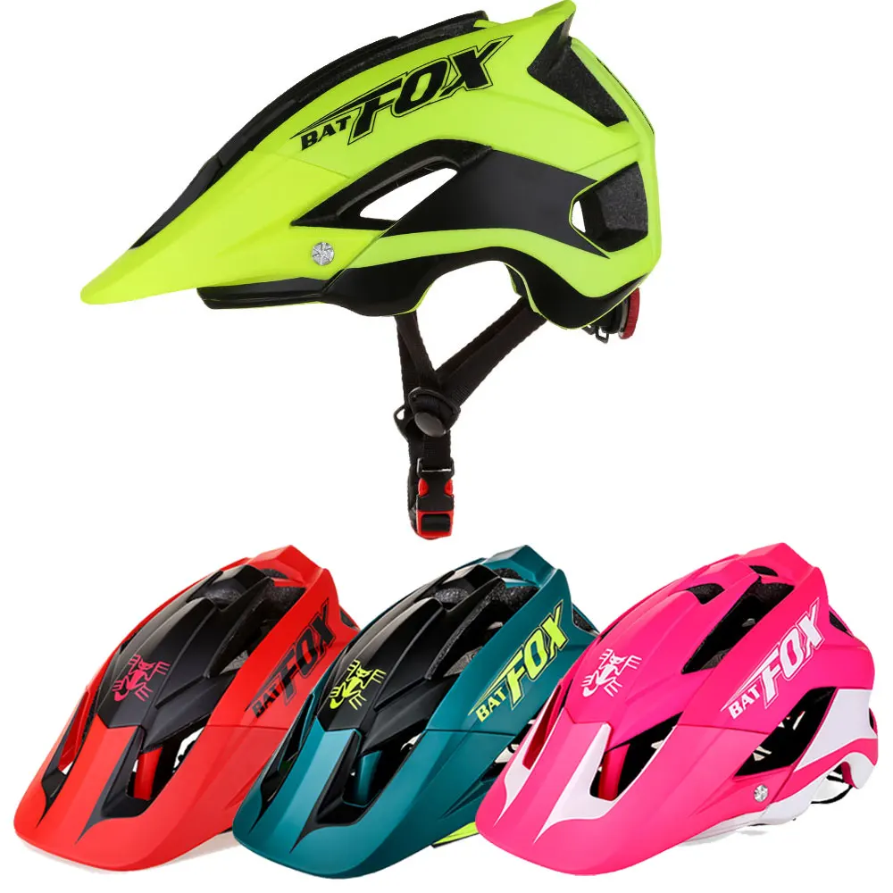 Мужской/женский велосипедный шлем Capacete Ciclismo BATFOX велосипедный шлем MTB велосипедный шлем гоночная команда BMX велосипедный шлем