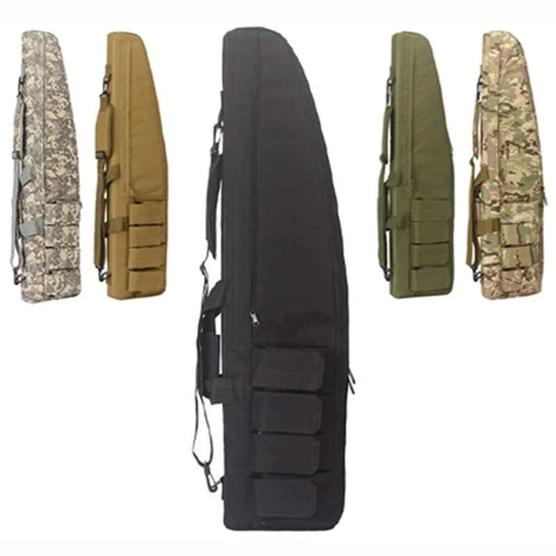 

Adjustable 98cm Tactical Gun Bag Hunting Rifle Case Shoulder Pouch Outdoor Sport Bag Army Airsoft Shooting Gun Carry 5 Colors