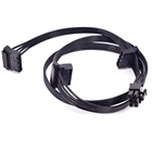 PCI express 6Pin к 3 IDE 4Pin Molex силовой кабель, мультипликатор порта для модульного блока питания CORSAIR RM1000 RM850 RM750 RM650 RM550 RM450