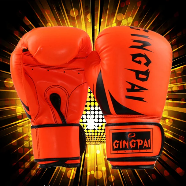 Перчатки для кикбоксинга ММА искусственная кожа guantes de boxeo Muay тайское карате