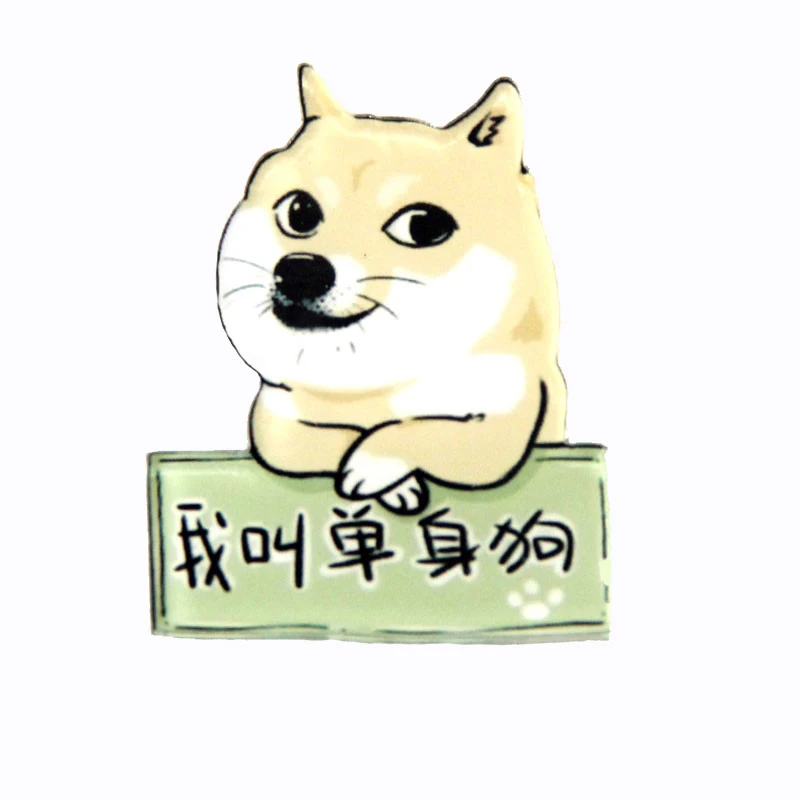 1 шт. милые Мультяшные значки на булавке Kawaii значок bacgets на рюкзаке Значки для одежды акриловые значки - Цвет: A0074